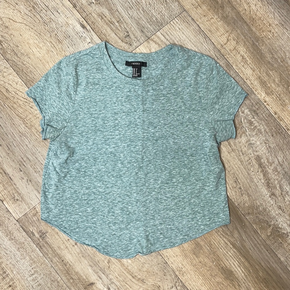 Cozy (lay-around-the-house) crop top!